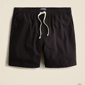Black Drawstring Shorts